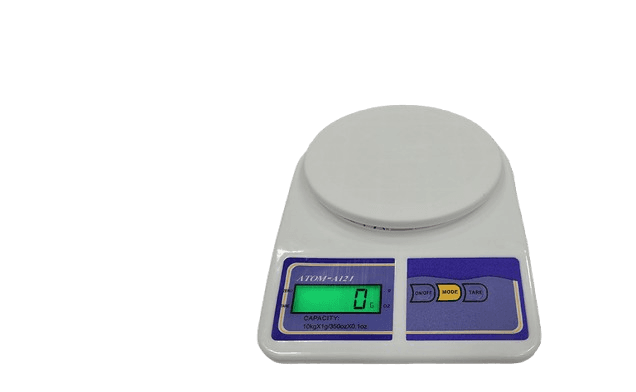 A 121 weighing scale model